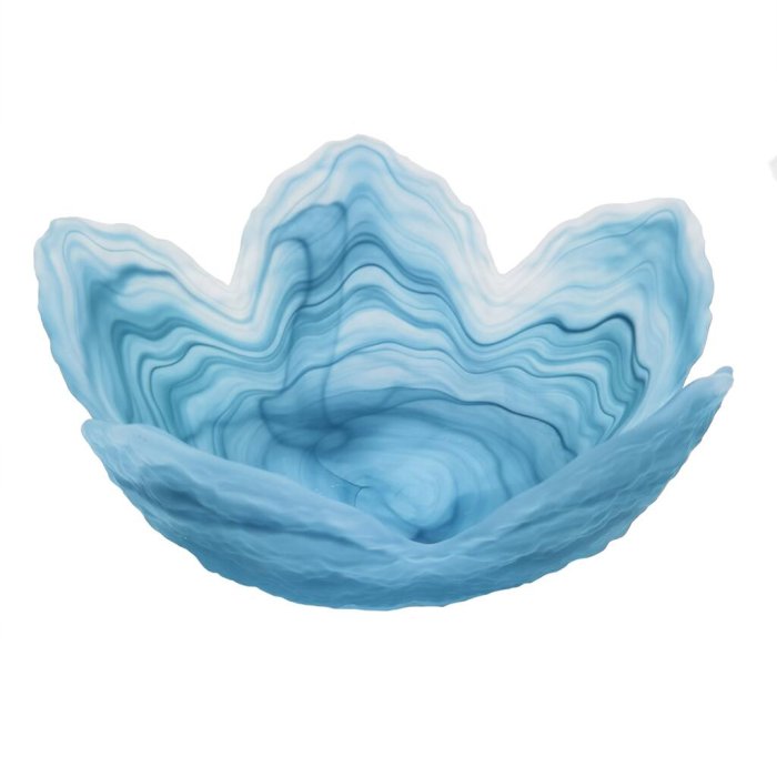 Салатник 700 мл d 220 мм h100 мм Blue Sunset звезда матовое стекло P.L. Proff Cuisine [4] 1Q2084-6106SX 