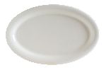 Блюдо Альбус 220х140 мм овальное Белый Bonna ABS22OV