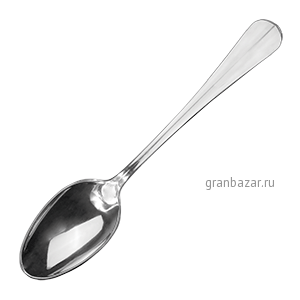 Ложка десертная «Эко Багет»; сталь; L=180/70,B=2мм; металлич. Pintinox 2800004