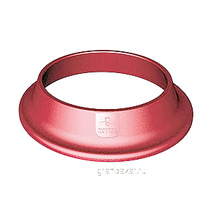 Подставка д/миски; силикон; D=19/13,H=4см; красный MATFER 703019