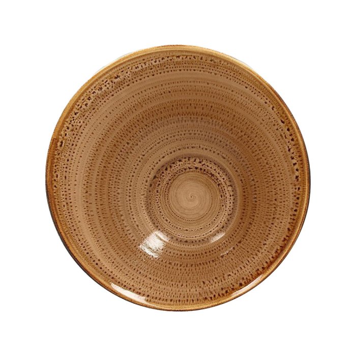 Ассиметричная тарелка RAK Porcelain Twirl Shell 650 мл, 220х90 мм TWBUBA22SH