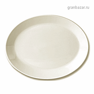 Блюдо овальное «Айвори»; фарфор; H=10,L=200,B=155мм; слон.кость Steelite 1500 A139