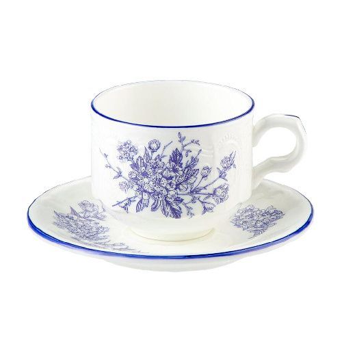 Кофейная пара Sea Flower 120 мл d 67 мм h55 мм P.L. Proff Cuisine NY-BQC4767B-120CX6 [6]