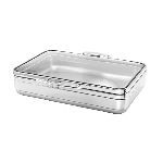 Мармит индукционный 8,3 л 1/1х65 с откидной крышкой и окном 580х480х165 мм KINGO-HOTEL 21304---KINGO