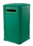 Контейнер для мусора 132л пластик зеленый L 544мм w 516мм h 1040мм TRUST 2106GREEN