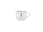 Чашка чайная Vaso Piccolo 200 мл, кант синий, Porland DS19