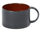 Чашка кофейная керамика; D=8,H=5.1см; синий,коричнев. Serax B5117302B