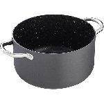 Кастрюля «Уитфорд» без крышки алюм. литой, сталь нерж. 5,5л D=240,H=135 мм граф., черный Prohotel AL10
