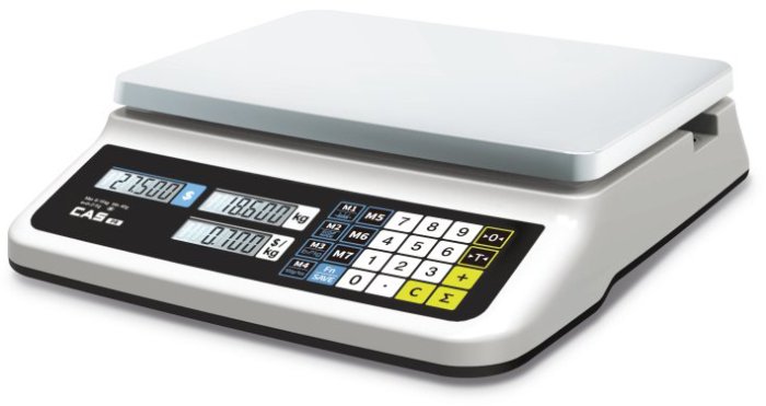 Весы торговые CAS PR-30B (LCD, II) USB