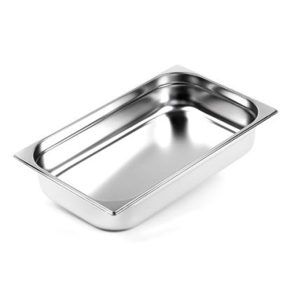 Гастроемкость Luxstahl 1/1х4'' 14 л 530х325х100