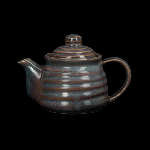 Чайник заварочный с фильтром 550мл сине-коричневый Corone Terra 10517