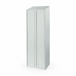 Шкаф для одежды Atesy  ШО-02 (нерж. AISI 430, 600х500х2000, двухсекционный)