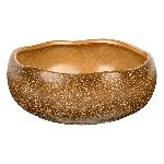 Салатник «Эггшелл Нейчер» фарфор 1,3л D=196,H=80мм коричнев. KunstWerk A24456W1449