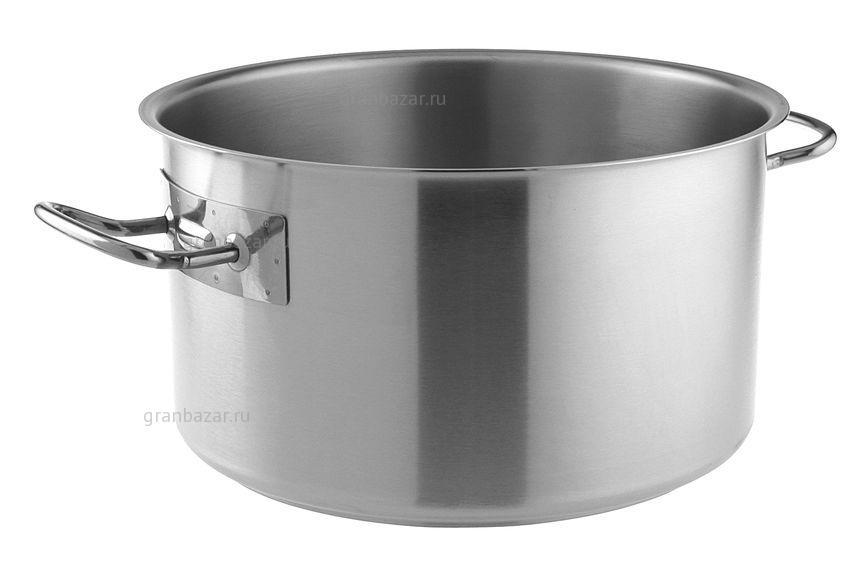 Кастрюля 3,75 л. нерж. d=200 мм h=120 мм б/кр (индукция) Pintinox 30600520