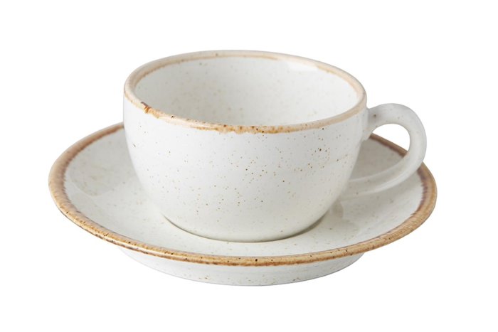 Блюдце для чайной чашки 16 CM Porland 132115 BEIGE