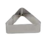 Форма для выпечки Треугольник D 100 мм h 40 мм, нерж.сталь
