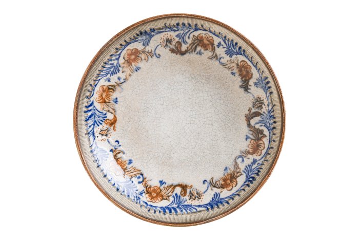 Тарелка глубокая Retro Floral 1000 мл d230 мм форма Банкет Bonna F-RTFBLM23CK
