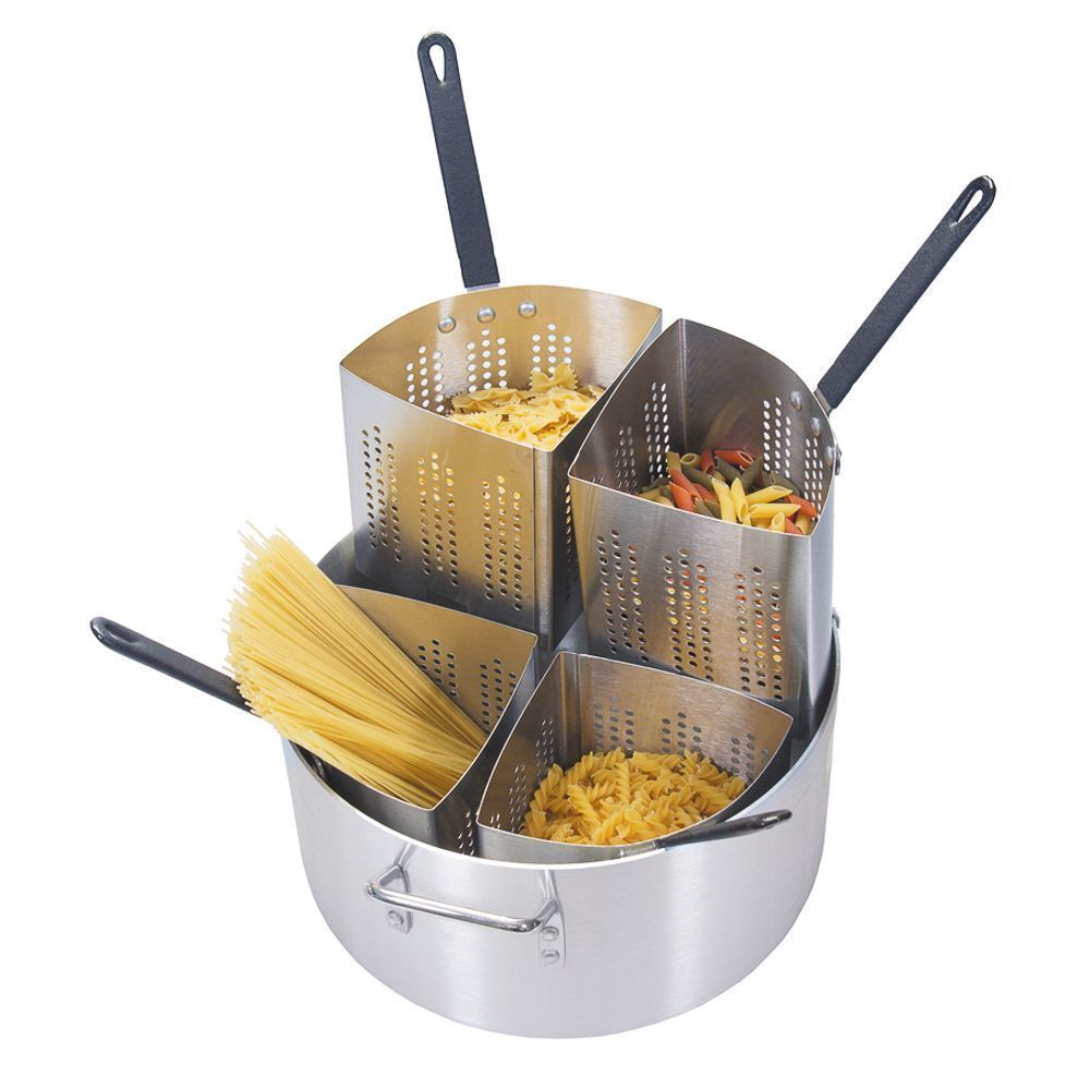 Кастрюля для приготовления пасты с 4 стрейнерами, 360х180 мм, P.L. Proff Cuisine JQ-AL044