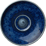 Блюдце «Визувиус Ляпис»; фарфор; D=125мм; синий Steelite 1201 X0043
