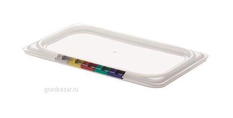 Крышка для гастроёмкости 1/4 полипроп. прозрачная 265х162 мм Restola 422101801