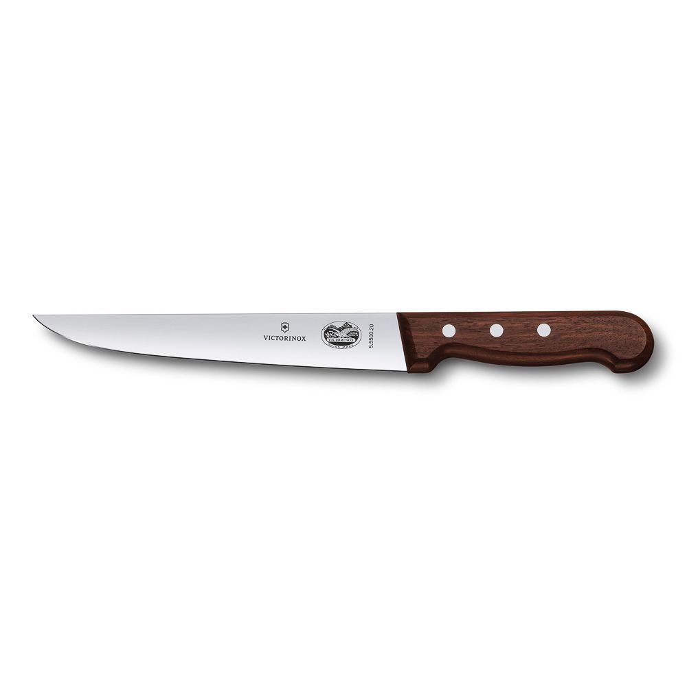 Нож для разделки Rosewood 200 мм, ручка розовое дерево Victorinox 5.5500.20
