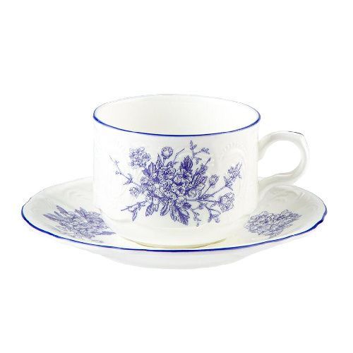 Чайная пара Sea Flower 250 мл d 87 мм h65 мм P.L. Proff Cuisine NY-BQC4767B-240CX6 [6]