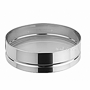 Сито р-р ячейки 2,5*1,4; сталь нерж.; D=21,H=8,L=50,B=25см; металлич. Pintinox 509055-21