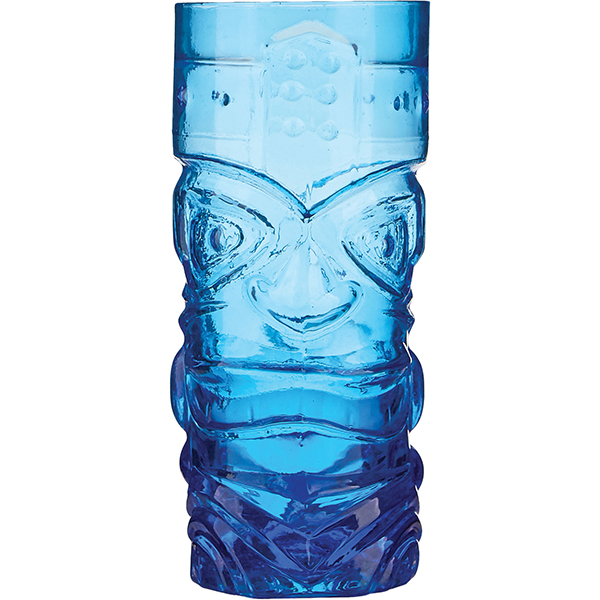 Стакан для коктейлей «Тики»; стекло; 465мл; D=73,H=165мм; синий Probar 9921blue