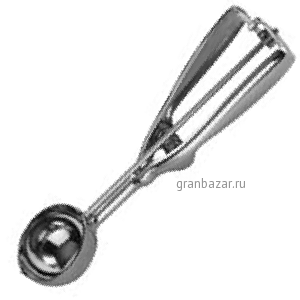 Ложка д/морожен.с механизмом; сталь нерж.; D=7,L=23см; металлич. ILSA 1084W070IVV
