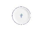 Тарелка мелкая Vaso Piccolo 180 мм, кант синий, Porland DS134