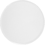 Тарелка «Афрос» мелкая, кост. фарф., D=255, H=10 мм, белый Le CoQ LAPH028BI003255