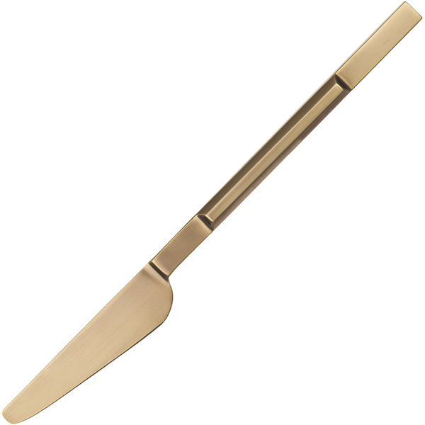 Нож столовый «Койчи»; сталь нерж.,латунь Serax V8016005G