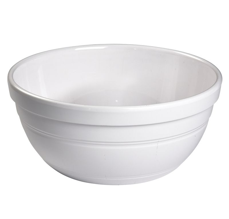 Миска 0,9л d160 мм, меламин, Ben, цвет белый SERVEWELL S-2596