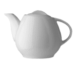 Чайник с крыш. «Вейвел»; фарфор; 450мл; D=10,H=10,L=15см; белый Lubiana 2020