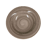 Тарелка для пасты 600 мл серо-коричневая Corone Natura