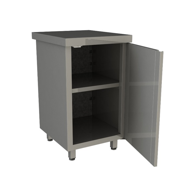 Стол производственный закрытый распашные двери RESTOINOX СПЗР-6/6
