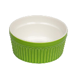 Чашка для подачи десерта "Крем-Карамель",120 мм,зеленая,фарфор, P.L. Proff Cuisine F0332G-4.8W