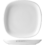 Тарелка квадратная «Капри»; фарфор; H=3,L=25,B=25см; белый Tognana CA00025