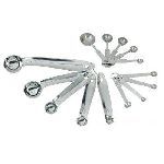 Набор мерных ложек 5шт. (15-5-2,5-1,25-0,6 мл) нерж. сталь Maco MSP9