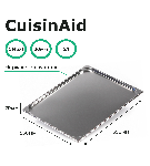 Гастроемкость CuisinAid 2/1 h=20 нерж. 650х530х20 CD-821-20 /6