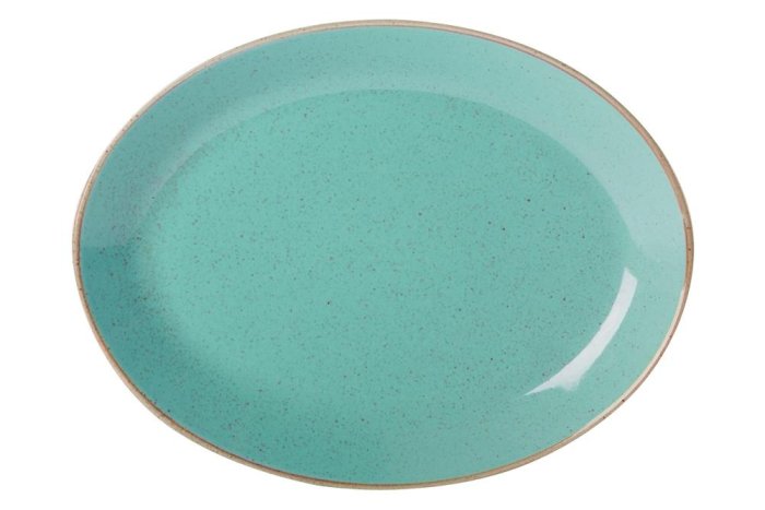 Блюдо овальное TURQUOISE 240 мм Porland 112124 TURQUOISE
