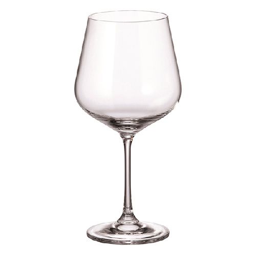 Бокал для вина «Стрикс» стекло 600мл D=105 H=215 мм прозр. Crystal Bohemia 91L/1SF73/0/00000/600-664