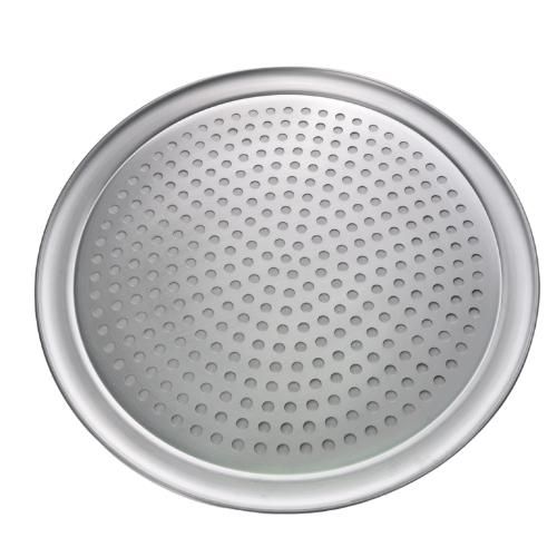 Противень для пиццы d=460 мм. h=10 мм. перфорир. алюм. MGsteel /1/50/