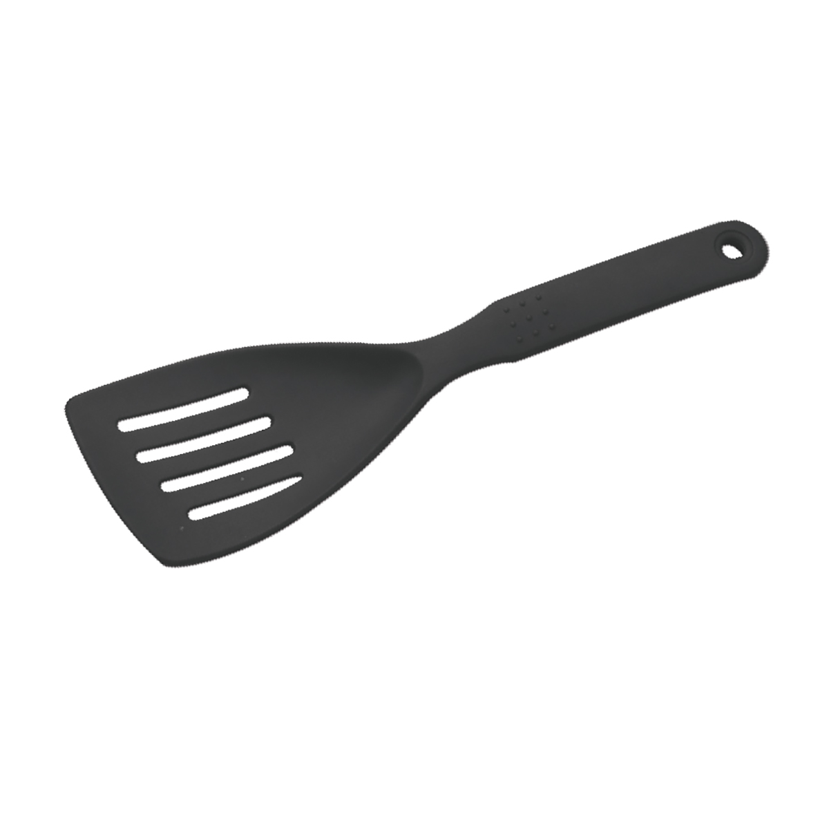 Лопатка 125х78 мм 280 мм перфорированная пласт. черная (до 210°C) P.L. Proff Cuisine NY-11-92-RE-NN