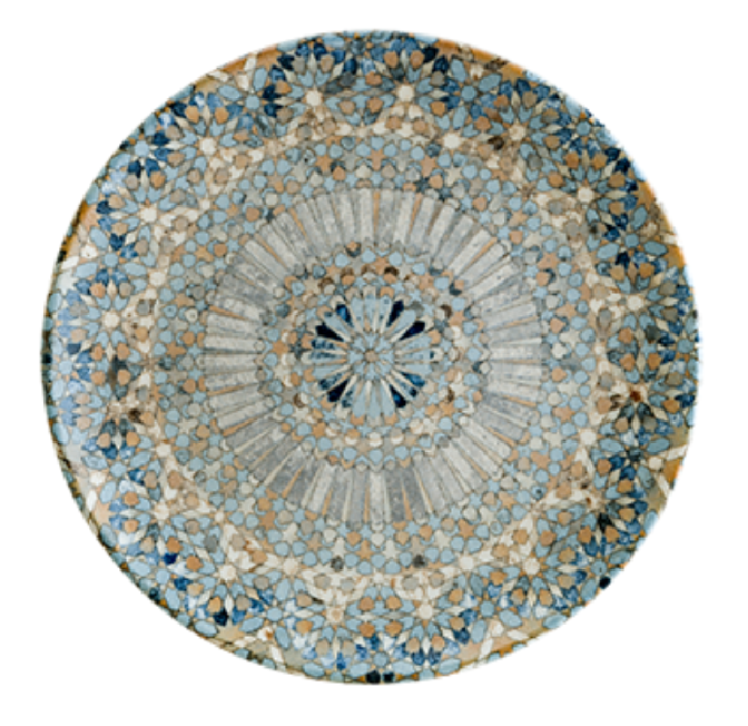 Тарелка плоская Luca Mosaic 170 мм Bonna S-MT-LUCMZ GRM 17 DZ