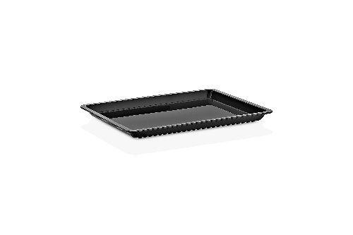 Поднос для подачи Gastroplast GN 1/2 325*265 мм. поликарбонат, черный  /1/24/