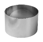 Форма кондитерская «Круг»; сталь нерж.; D=70, H=45мм; металлич. Prohotel DM03