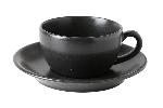 Чашка BLACK фарфор, 250 мл, d 96 мм, h 55 мм, черный Seasons Porland 322125 черный