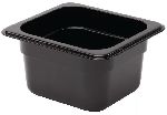 Гастроемкость GN1/6-100 полипропилен черная Gastromix