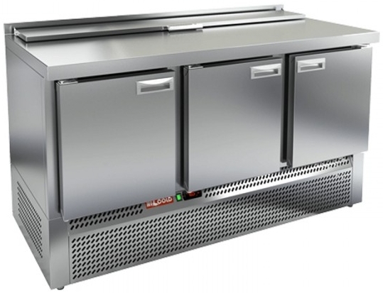 Стол холодильный для салатов (Саладетта) Hicold SLE2-111GN (1/6) (без крышки)